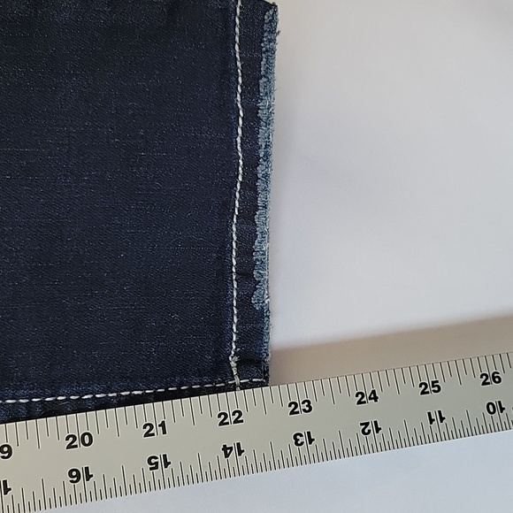 Silver Jeans Suki Mid Capri Dark Wash Size 28 - Picture 9 of 13